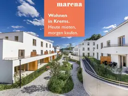 marena - Wohnen in Krems: 2-Zimmer-Wohnung mit sonniger Terrasse