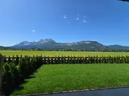 Neubau-Wohnungen mit Blick auf den Wilden Kaiser