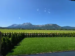 Neubau-Wohnungen mit Blick auf den Wilden Kaiser