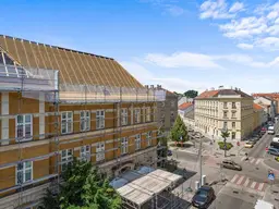 Floridsdorfer Charme – optimaler Grundriss, sonnige Freifläche und Weitblick!