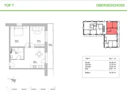 Neu renovierte 3-Zimmerwohnung im Herzen von Innsbruck in den 'sillhöfen' (Top 07)
