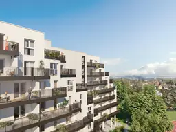Erstbezug - Brauquartier - 47,94m² inkl. West Loggia - 2 Zimmer