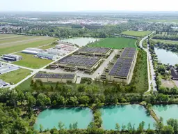 Gewerbe, Lager &amp; Produktionsflächen im CTPark Baden 900 m² - 9.550 m² Halle A/ Halle B