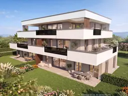 Terrassenresidenz mit Sonnenuntergang | 79 m² Terrasse | Bestlage St. Peter