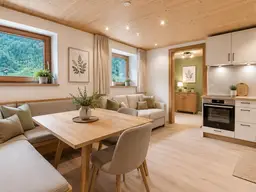 Kompakte 2-Zimmer-Wohnung mit 19 m² Südostterrasse in Finkenberg