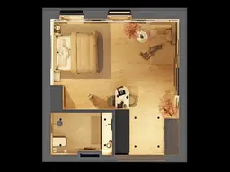 Gut durchdachte 1-Zimmer-Wohnung in moderner Wohnanlage