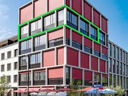 Provisionsfreie Büro- oder Praxisflächen mit Ausblick - mitten in der Dornbirner Innenstadt (Erstbezug)