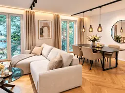 EXKLUSIVER ERSTBEZUG | Hochwertig möbliertes Design-Apartment mit Garten in 1190 Wien
