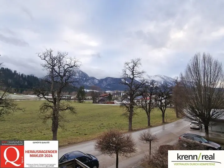 Ausblick Balkon