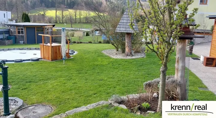 liebevoll gepflegter Garten
