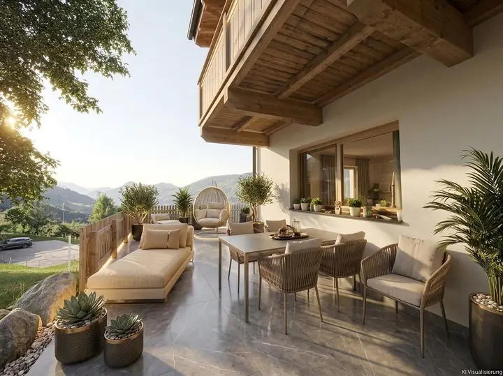 Terrasse (KI-generiert)