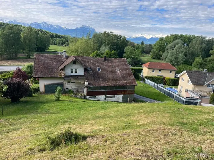 Blick von Freifläche