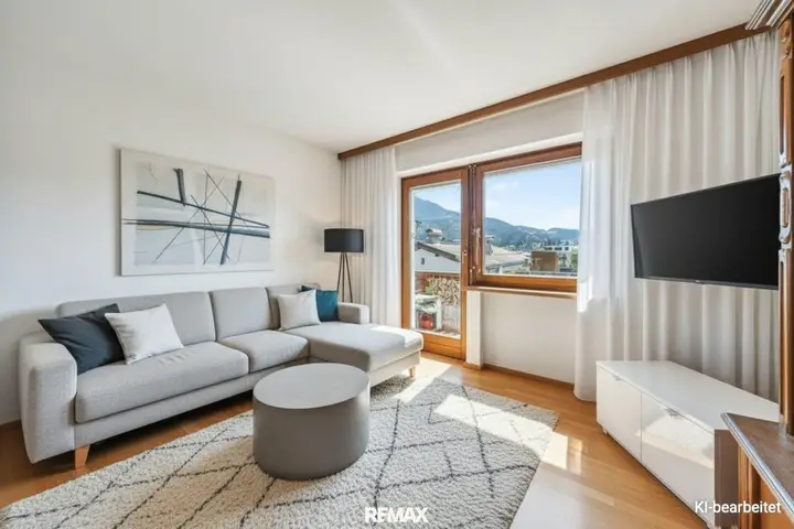 Wohnbereich Virtual Staging