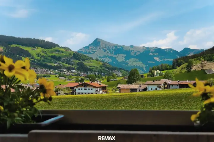Ausblick Balkon