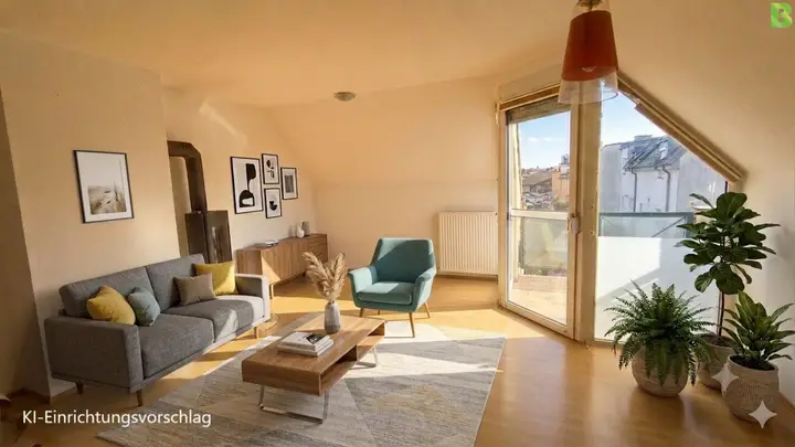 Wohnzimmer- Esszimmer