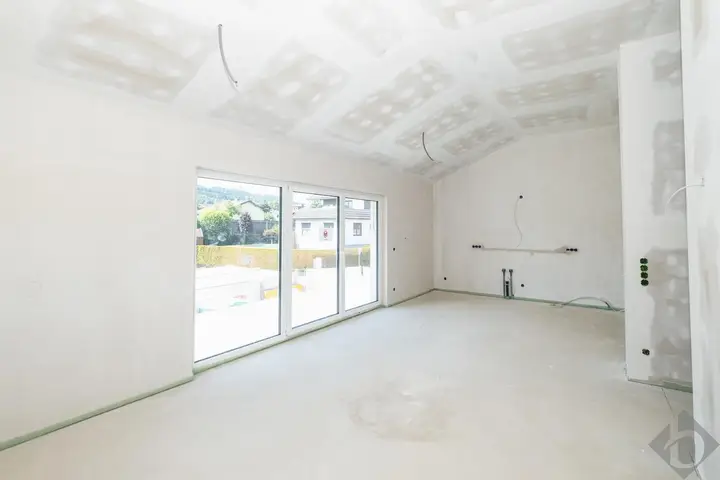 Wohnküche mit Terrassenzugang