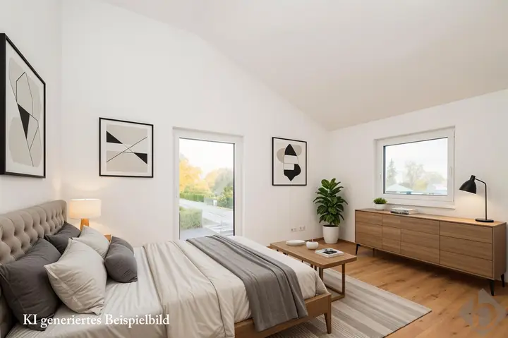 Schlafzimmer Einrichtungsbeispiel