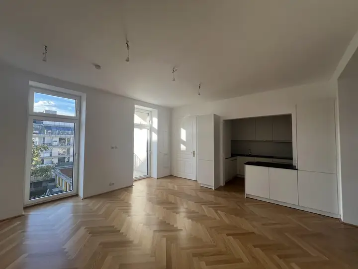 Wohnzimmer + Küche