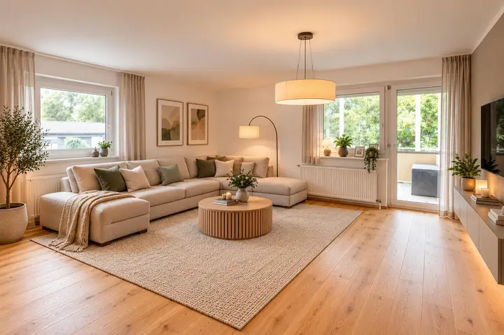 Wohnzimmer eingerichtet St Andrä