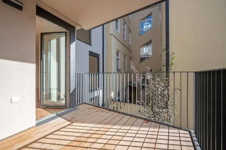 Balkon - innenhofseitig
