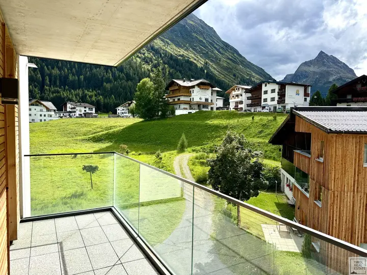 Ausblick Balkon