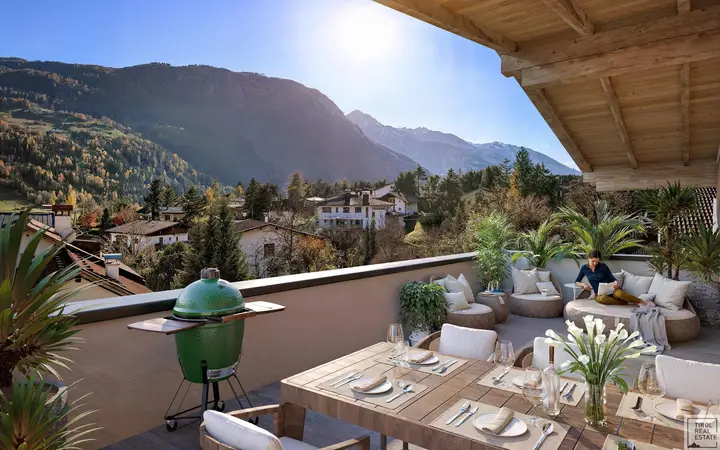 Terrasse mit Ausblick