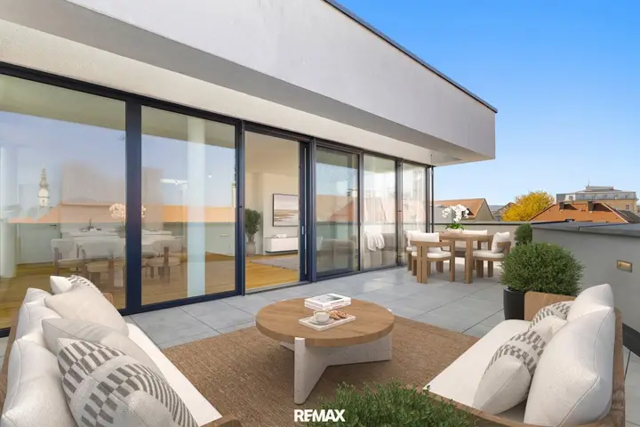Terrasse - Visualisierung mit KI