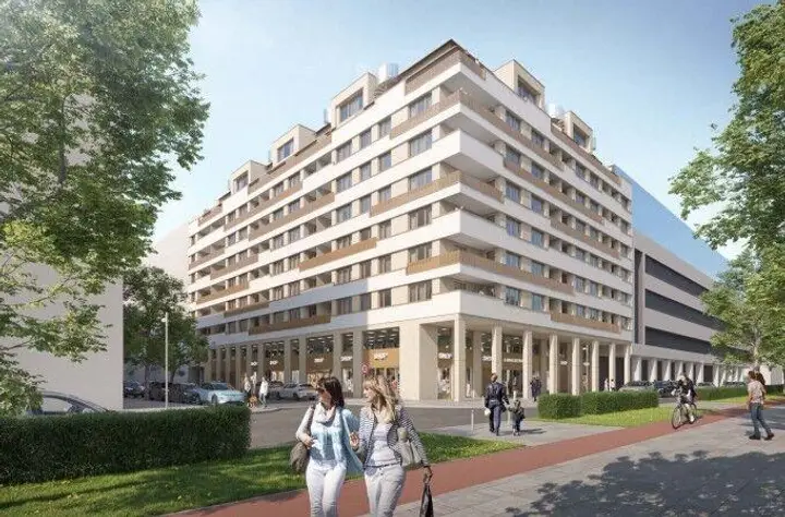 1020 Wien, Lassallestraße 7 außen
