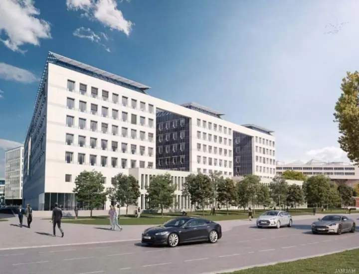 1020 Wien, Lassallestraße 1 außen