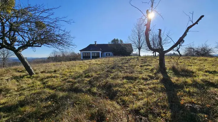 Ansicht Haus am höchsten Punkt am Scheibengrund