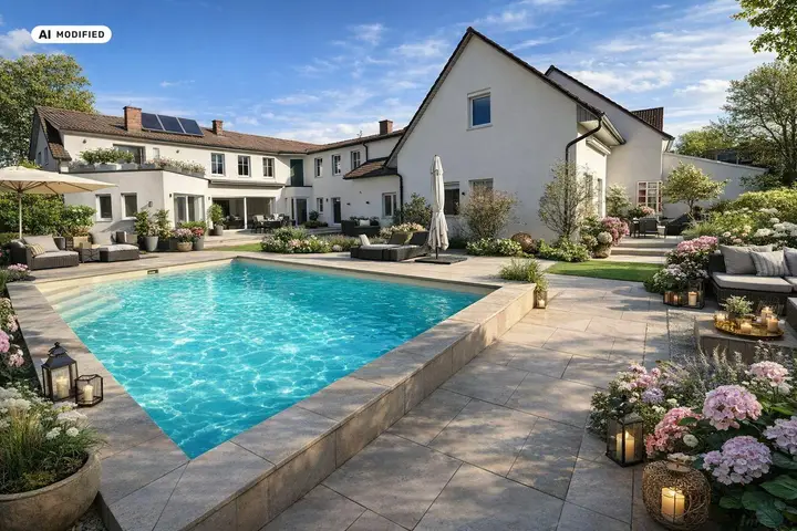 KI-bearbeitet – Pool 2