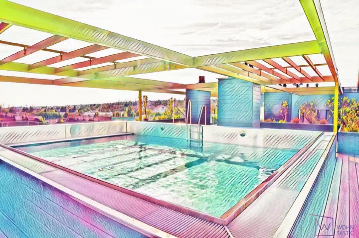 Dieser Pool wartet bereits.