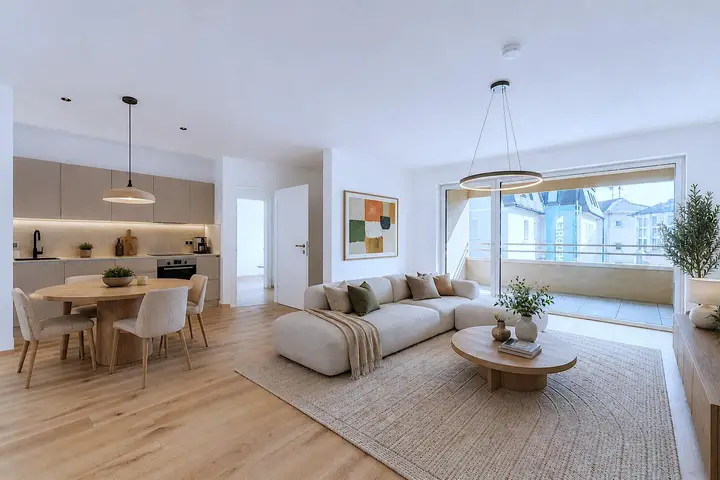 Visualisierung Wohnzimmer