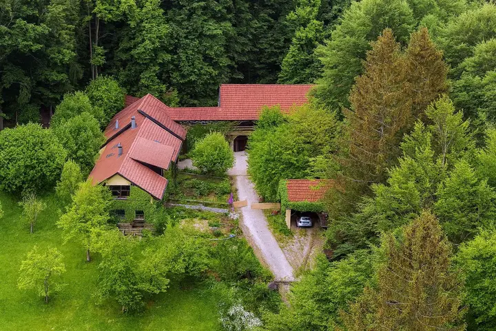 Vogelperspektive schräg