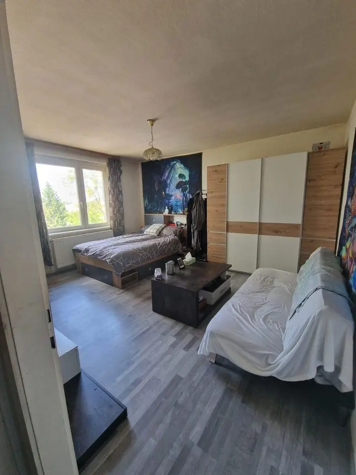 Wohn-Schlafzimmer