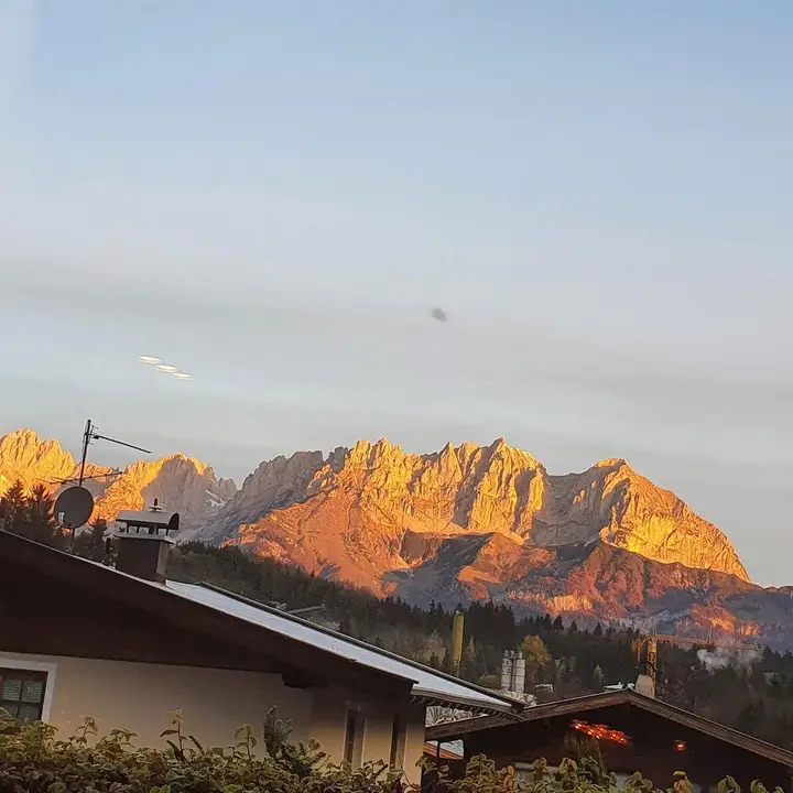 Blick auf den Wilden Kaiser
