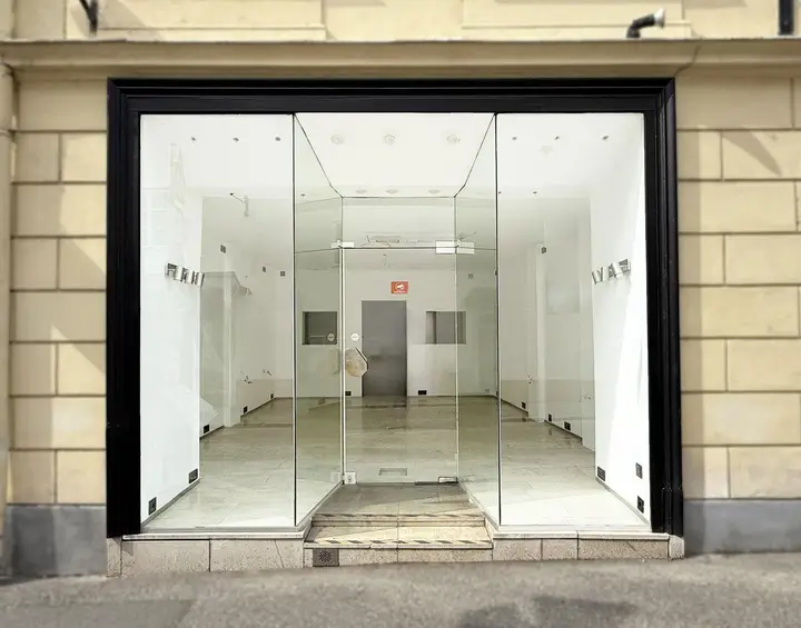 Glasfront