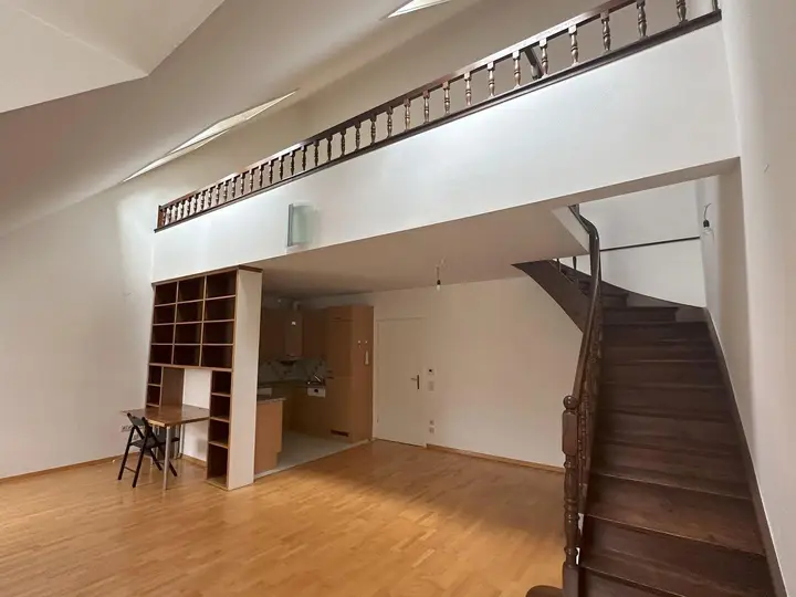 Wohnküche mit Galerie