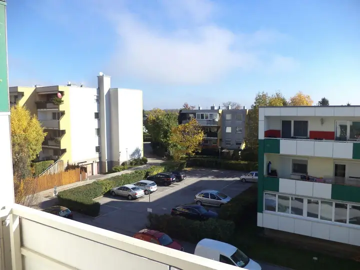 Ausblick Balkon