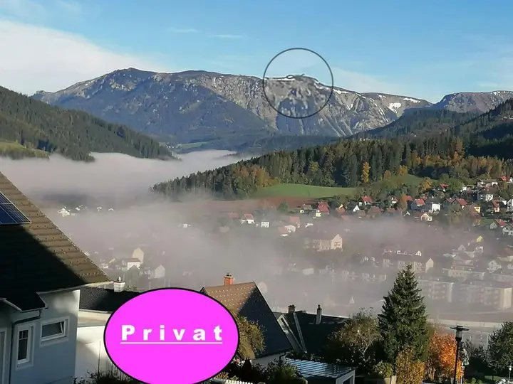 Sicht vom Balkon