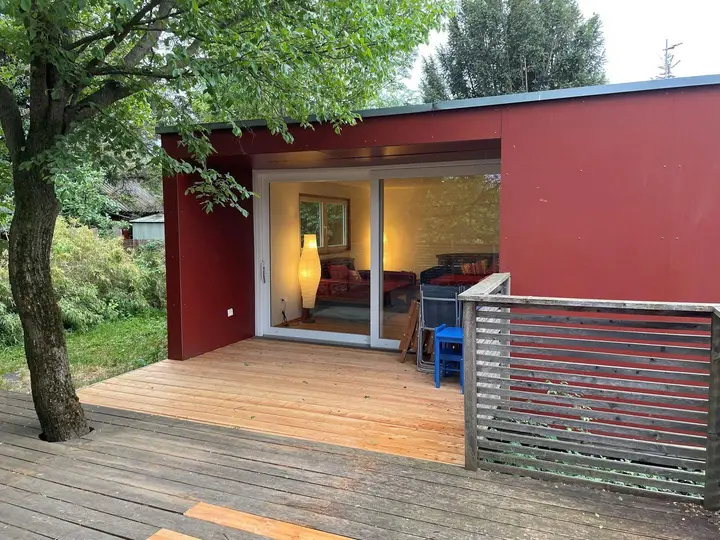 Ansicht Eingang Microhouse