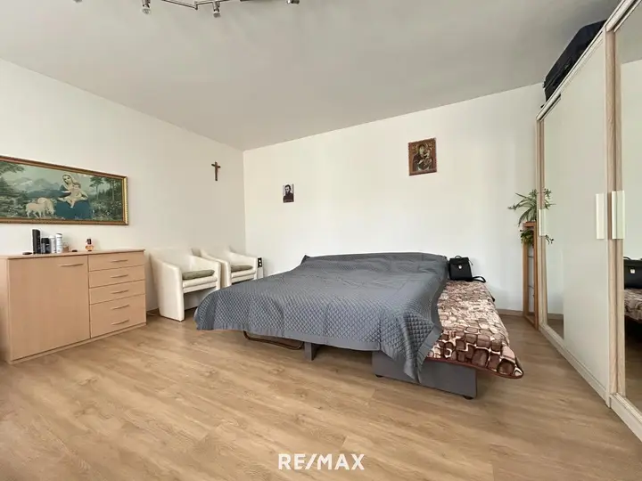Schlaf und Wohnzimmer