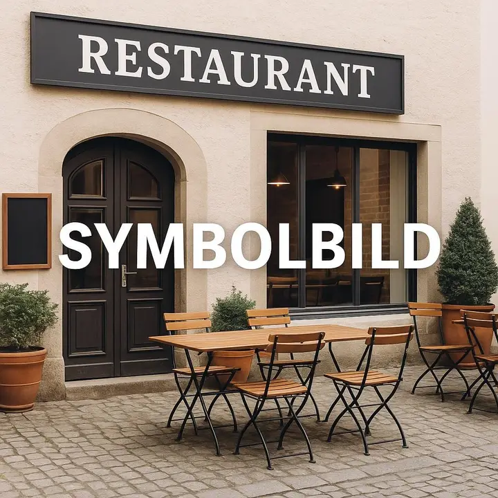 Europäisches Restaurant mit Terrasse