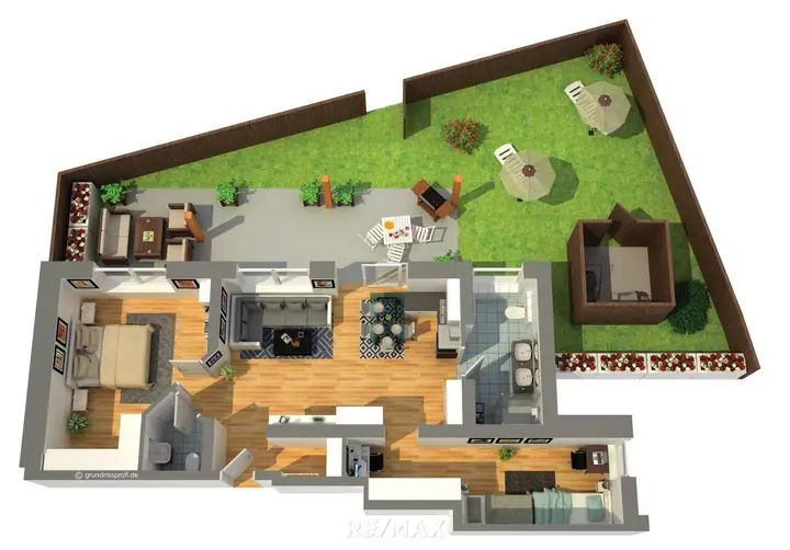 3D Plan - Top 01