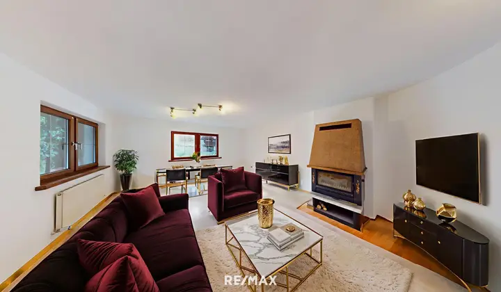 Haus - Wohnzimmer EG - Visualisierung