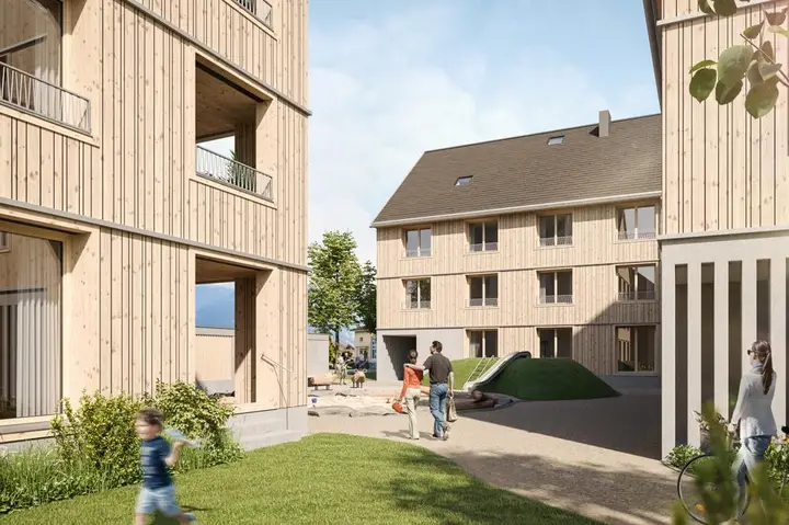 Wohnanlage ideal für Familien