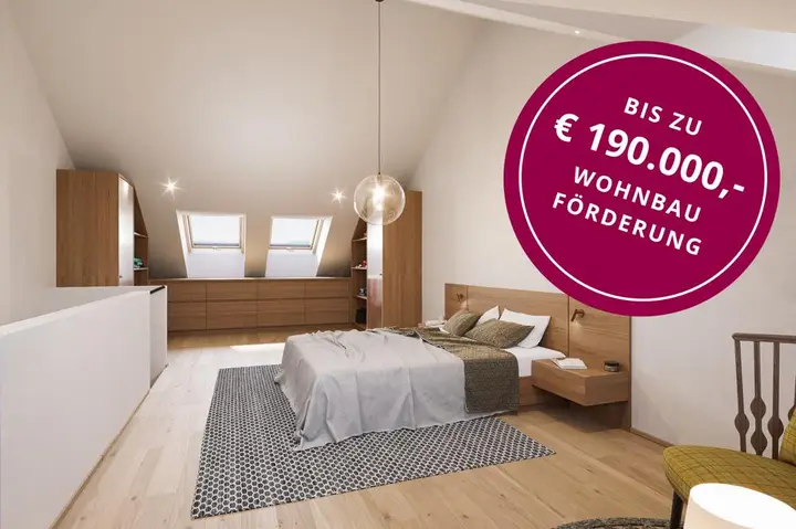 Schlafzimmer im Dachgeschoss