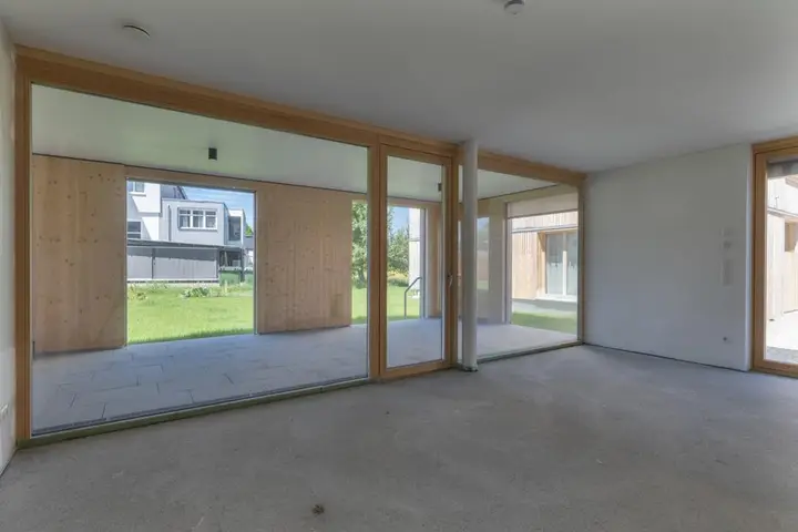 Ess-/Wohnbereich mit Loggia