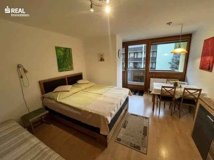 Wohn-/Schlafbereich Wohnung 1