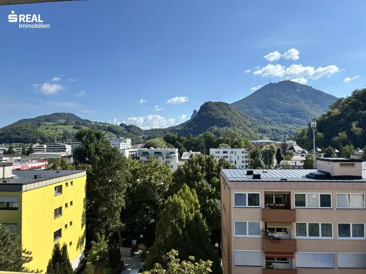 Ausblick von der Loggia Richtung Osten